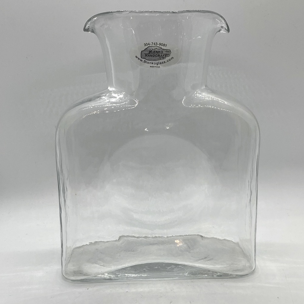 BLENKO Water Bottle Crystal Pitcher